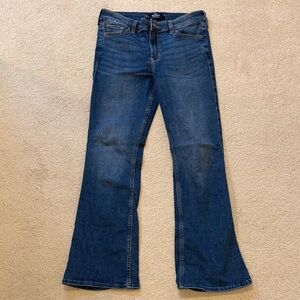 Hollister Dark Blue Flare Jeans